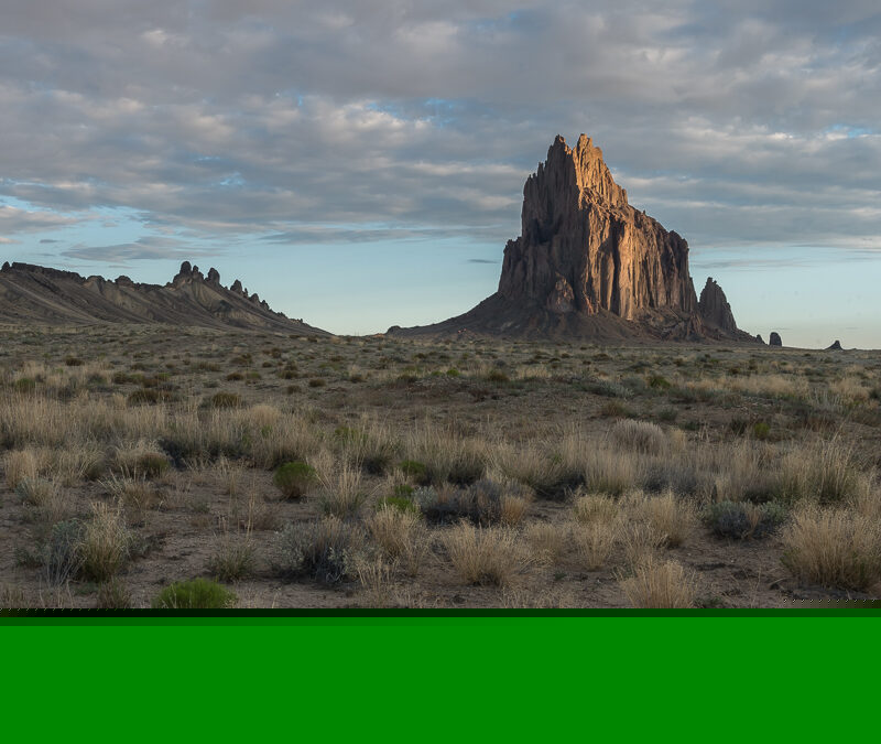 First Light Dawn, Shiprock NM