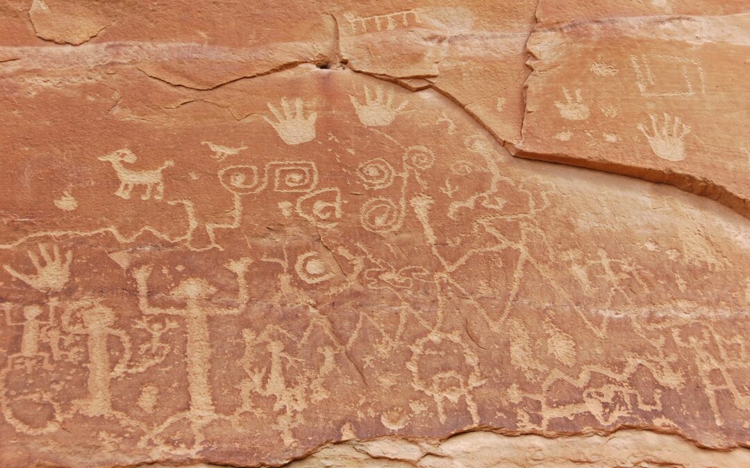 Petroglyph Panel, Mesa Verde National Park, CO