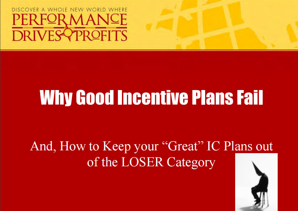 Why Good Incentive Compensation Plans Can Fail